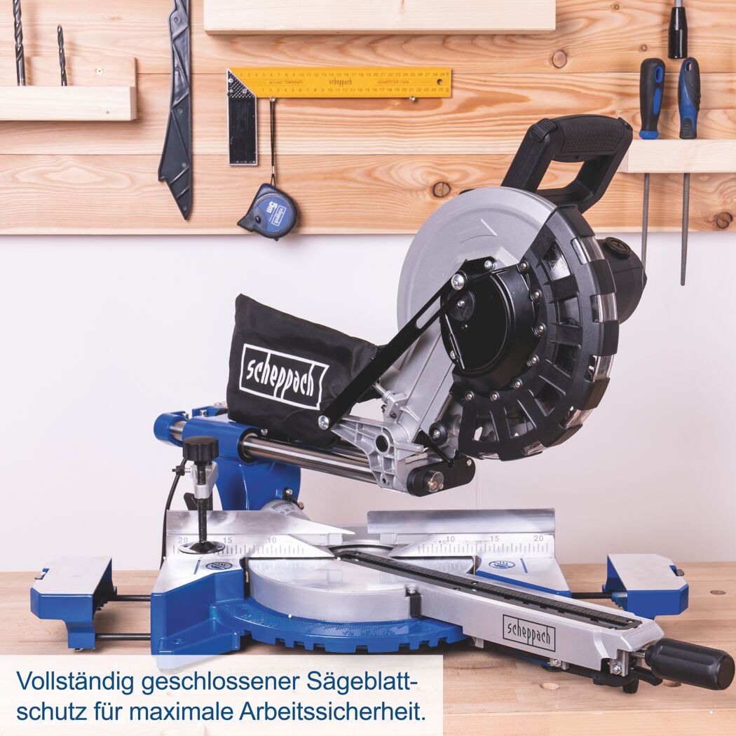 Kapp-, Zug- und Gehrungssäge 'HM254' 2000 W