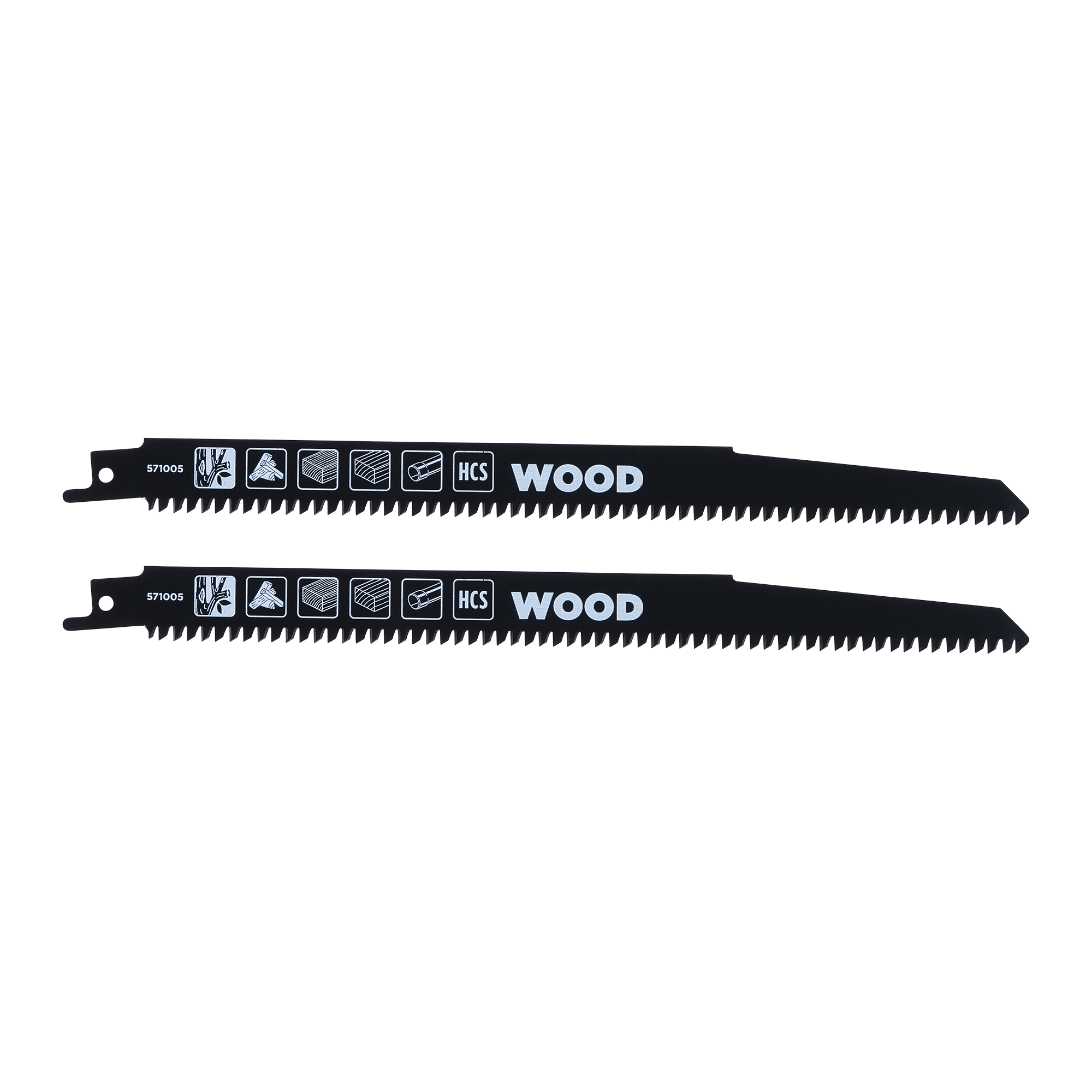 HCS-Säbelsägeblatt-Set 242 mm 2-teilig