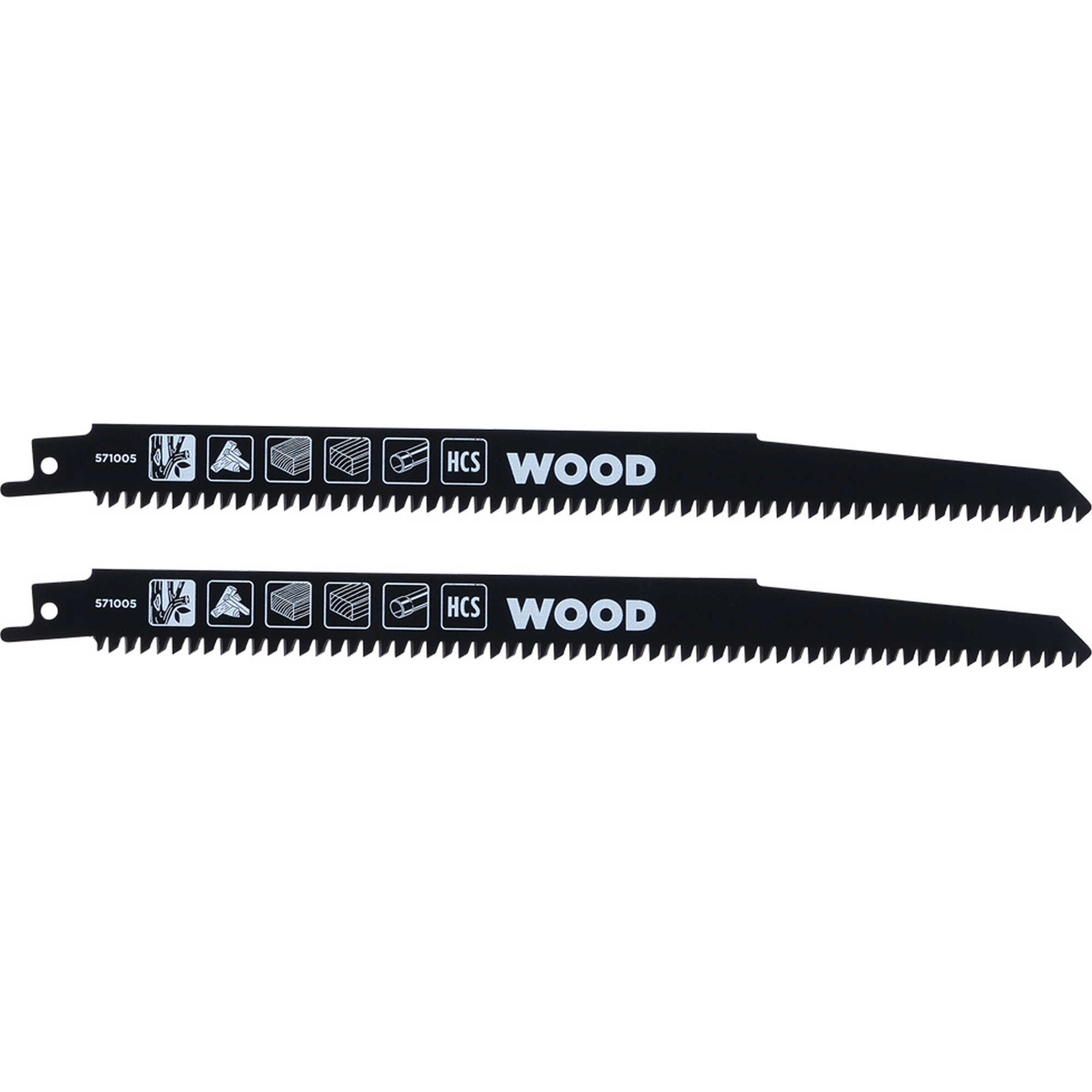 HCS-Säbelsägeblatt-Set 242 mm 2-teilig