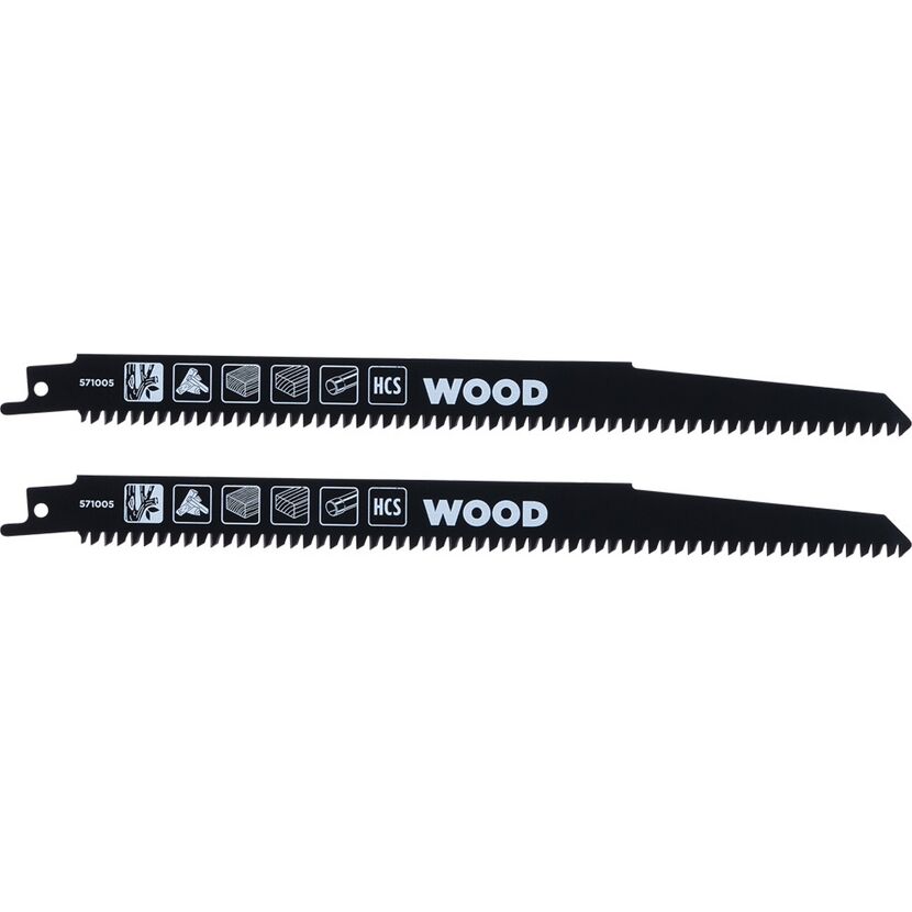HCS-Säbelsägeblatt-Set 242 mm 2-teilig