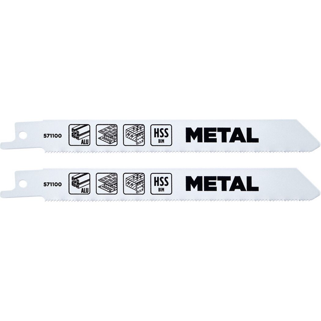 HSS-Bimetall-Säbelsägeblatt-Set 152 mm 2-teilig