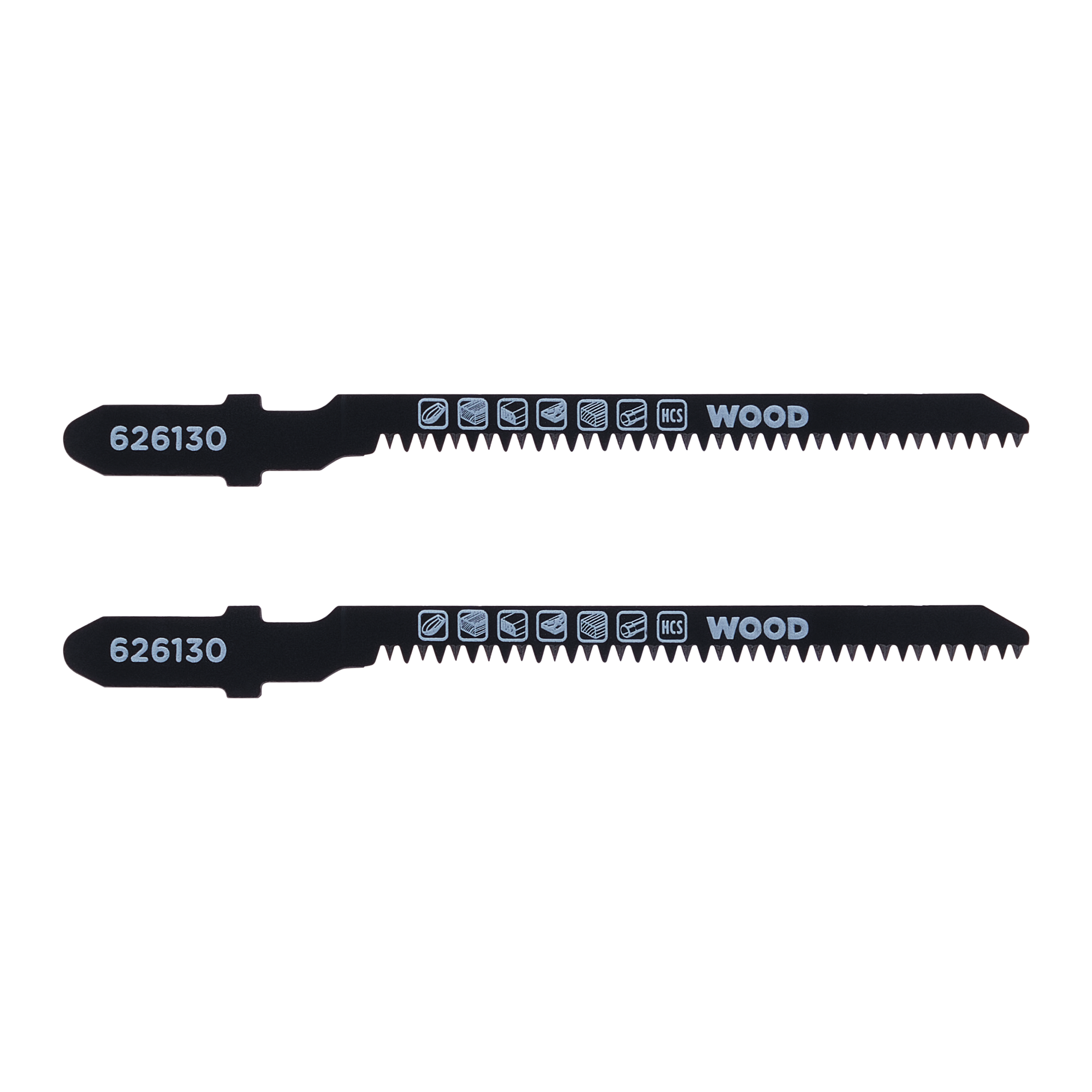 HCS-Stichsägeblatt-Set mit T-Schaft 82 mm 2-teilig