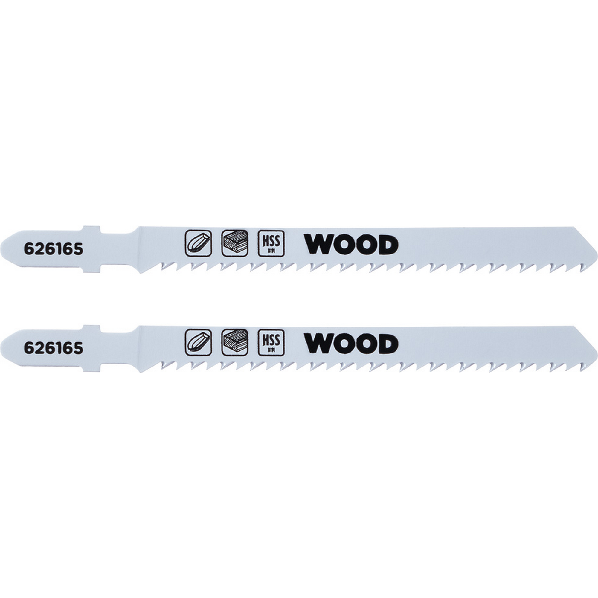 HSS-Bimetall-Stichsägeblatt-Set mit T-Schaft 100 mm 2-teilig