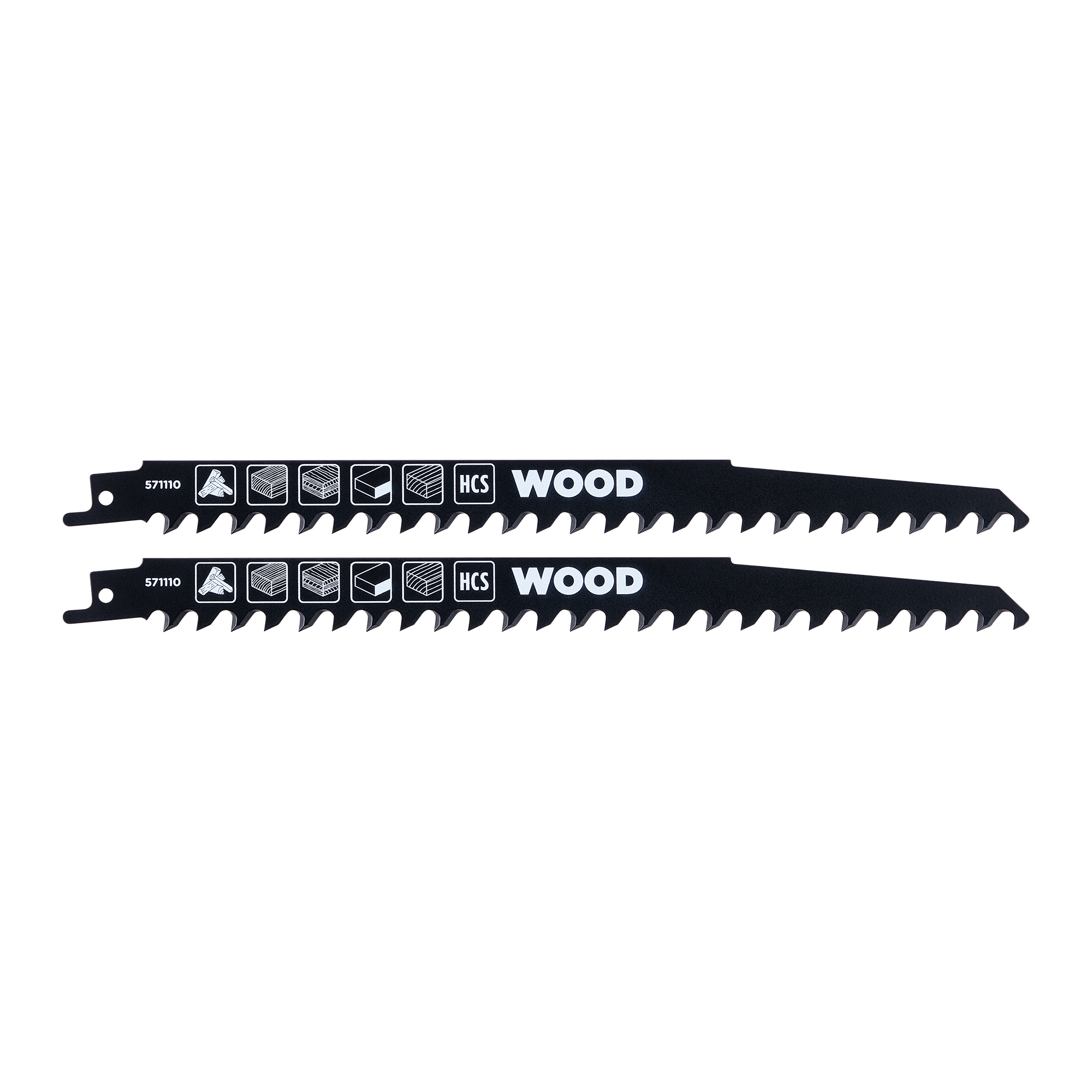 HCS-Säbelsägeblatt-Set 240 mm 2-teilig