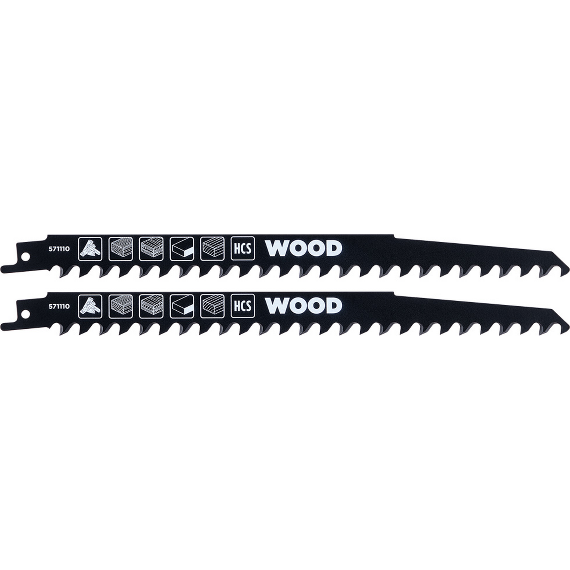 HCS-Säbelsägeblatt-Set 240 mm 2-teilig