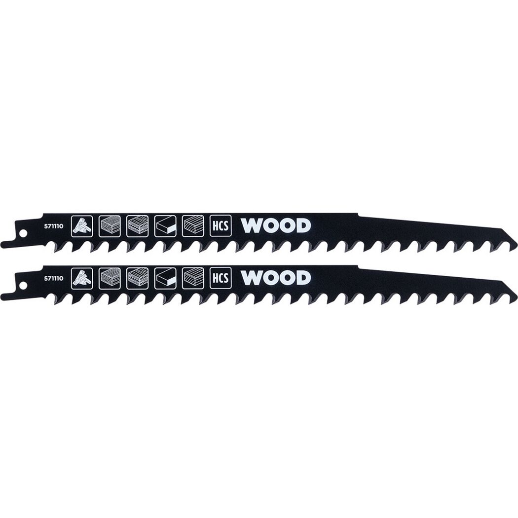 HCS-Säbelsägeblatt-Set 240 mm 2-teilig