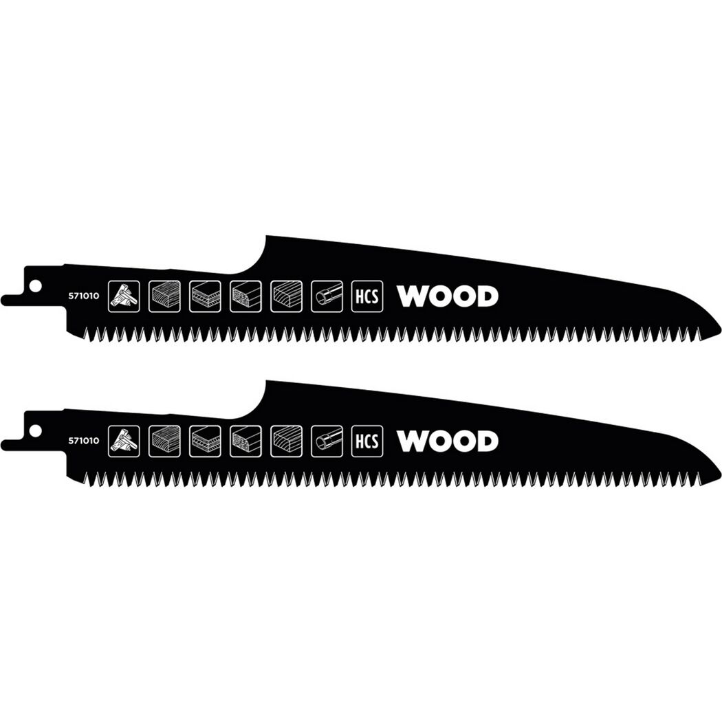 HCS-Säbelsägeblatt-Set 230 mm 2-teilig