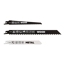 HCS-Bimetall-Säbelsägeblatt-Set 229 mm 3-teilig