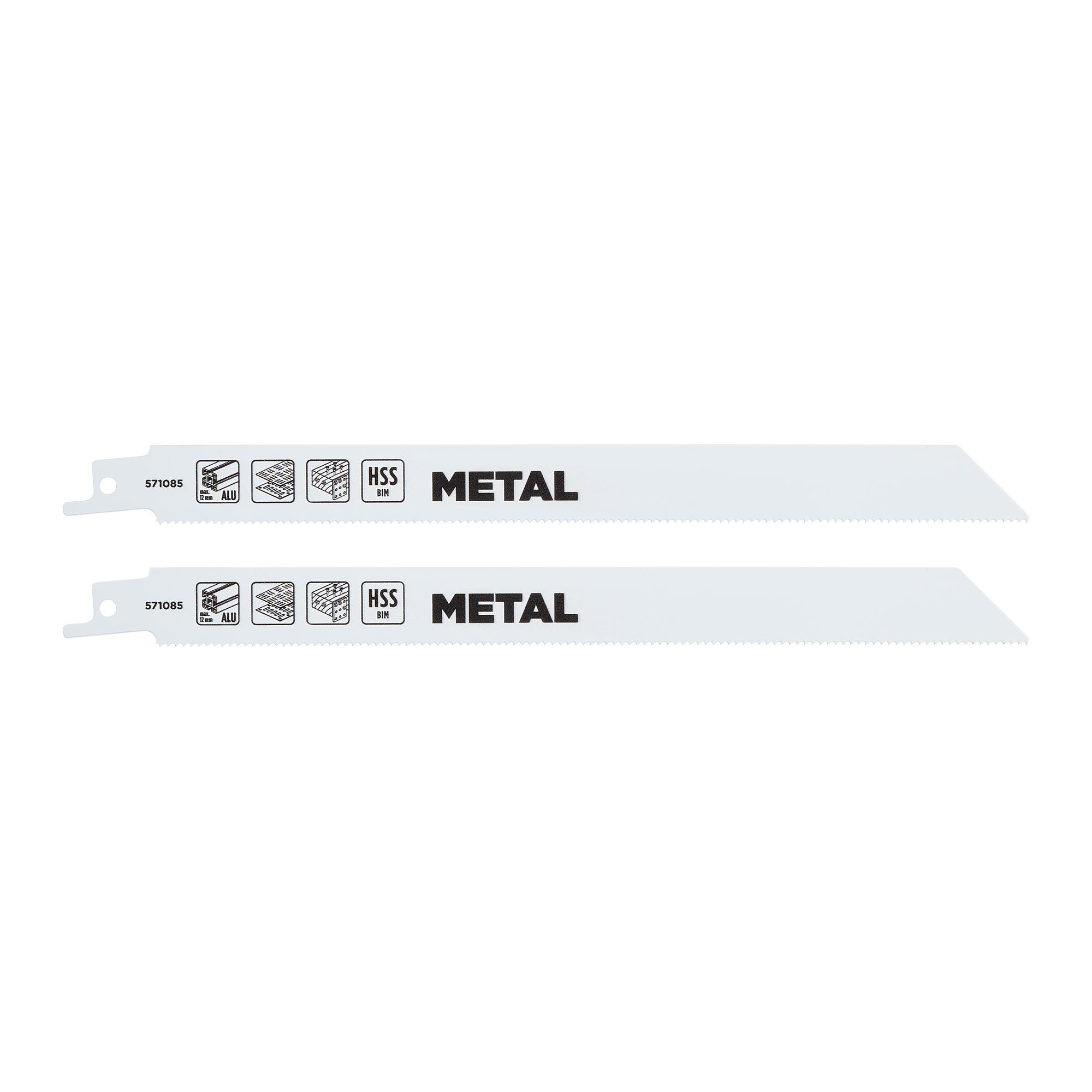 HSS-Bimetall-Säbelsägeblatt-Set 229 mm 2-teilig