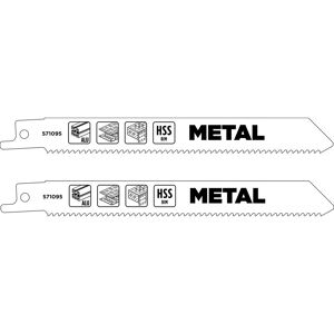 HSS-Bimetall-Säbelsägeblatt-Set 152 mm 2-teilig