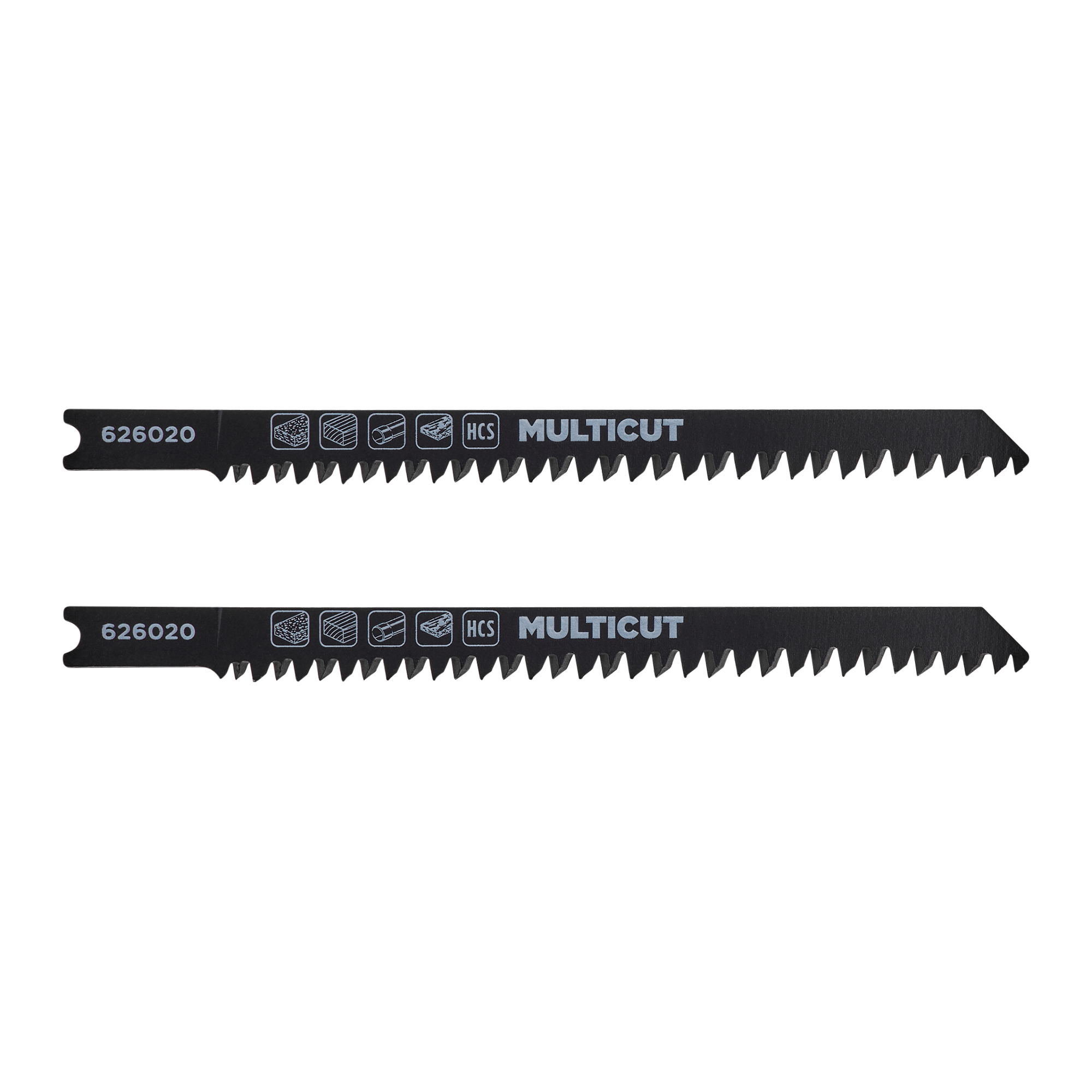 HCS-Stichsägeblatt-Set mit U-Schaft 105 mm 2-teilig
