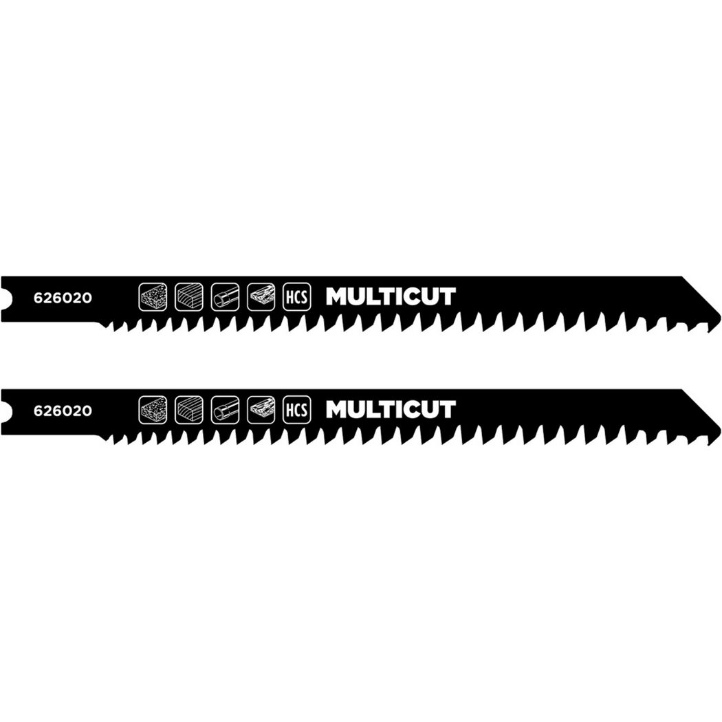 HCS-Stichsägeblatt-Set mit U-Schaft 105 mm 2-teilig