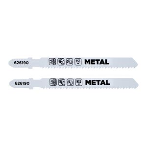 HSS-Bimetall-Stichsägeblatt-Set mit T-Schaft 91 mm 2-teilig