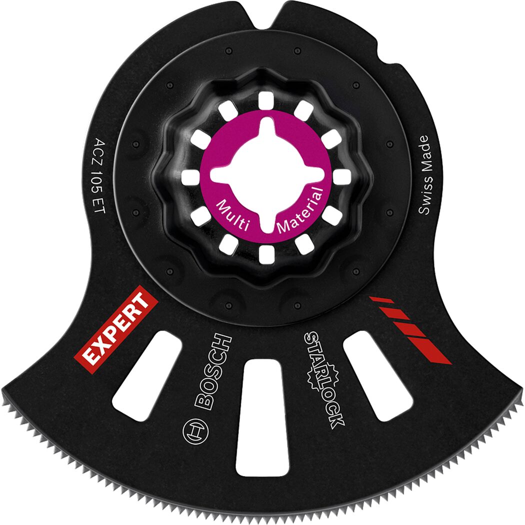 Sägeblatt 'Expert MultiMaterial Segment Blade ACZ 105 ET' für Multifunktionswerkzeuge 105 mm, 5 Stück