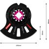 Sägeblatt 'Expert MultiMaterial Segment Blade ACZ 105 ET' für Multifunktionswerkzeuge 105 mm, 5 Stück