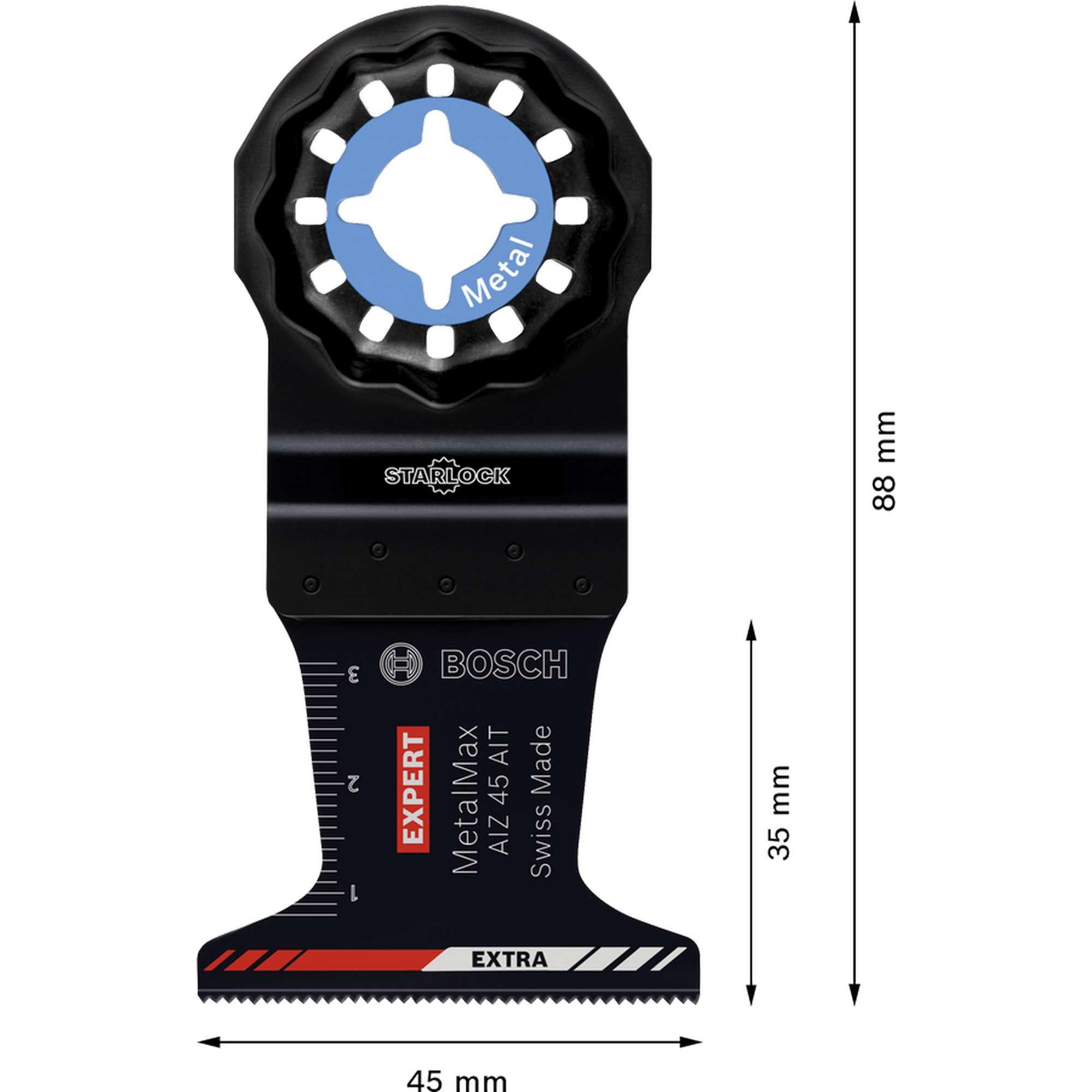 Sägeblatt 'Expert MetalMax AIZ 45 AIT' für Multifunktionswerkzeuge 45 mm