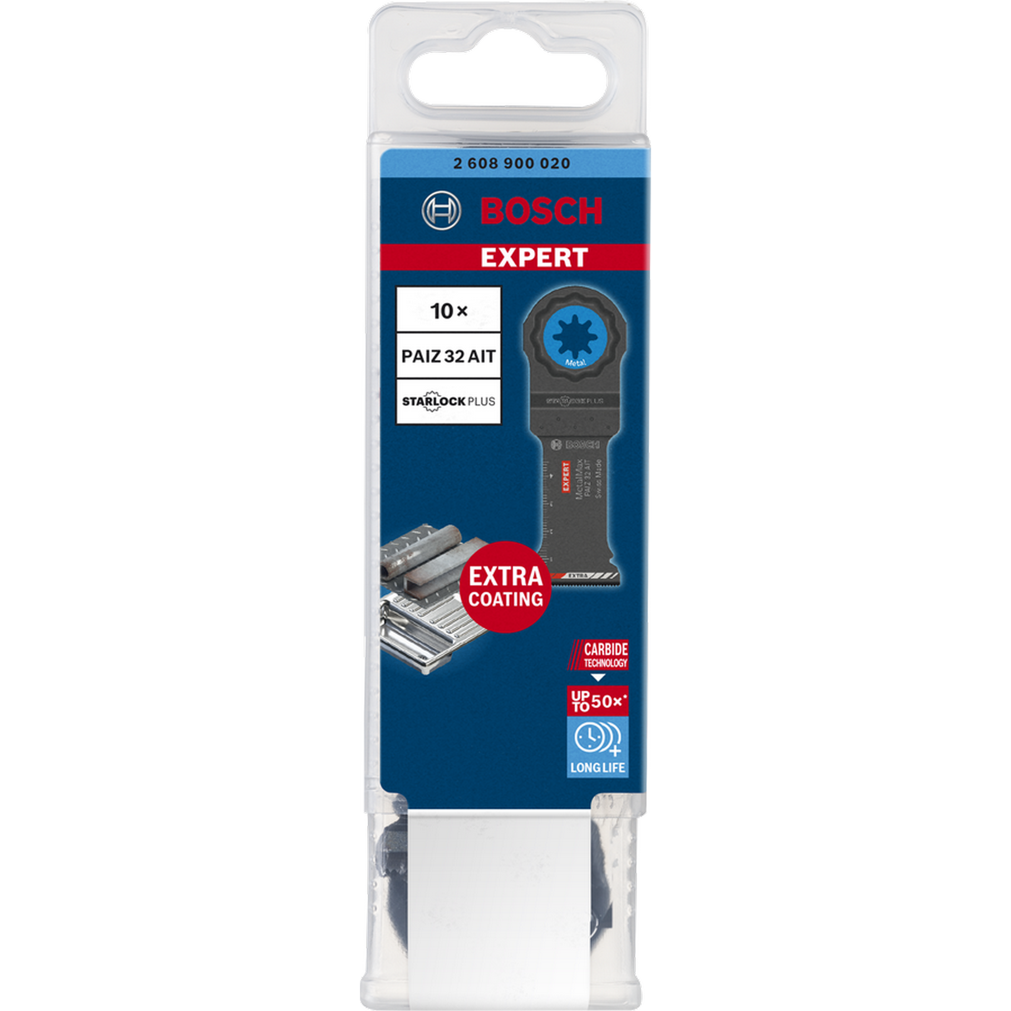 Sägeblatt 'Expert MetalMax PAIZ 32 AIT' für Multifunktionswerkzeuge 50 x 32 mm, 10 Stück