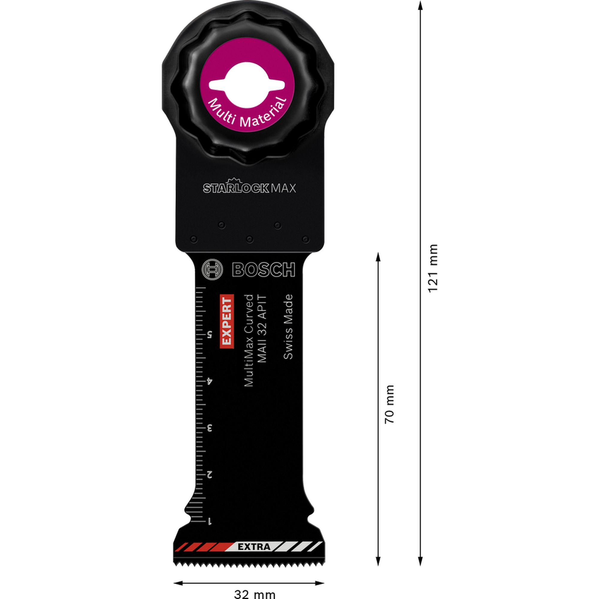Sägeblatt 'Expert MultiMax MAII 32 APIT' für Multifunktionswerkzeuge 32 mm