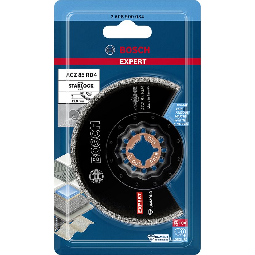 Sägeblatt 'Expert Grout Segment Blade ACZ 85 RD4' für Multifunktionswerkzeuge Ø 85 mm