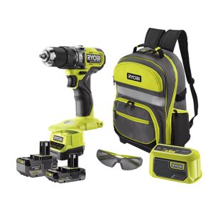Akku-Schlagbohrschrauber-Set 'Brushless PRD18BL1-2C42S' 18 V inklusive Akku und Ladegerät