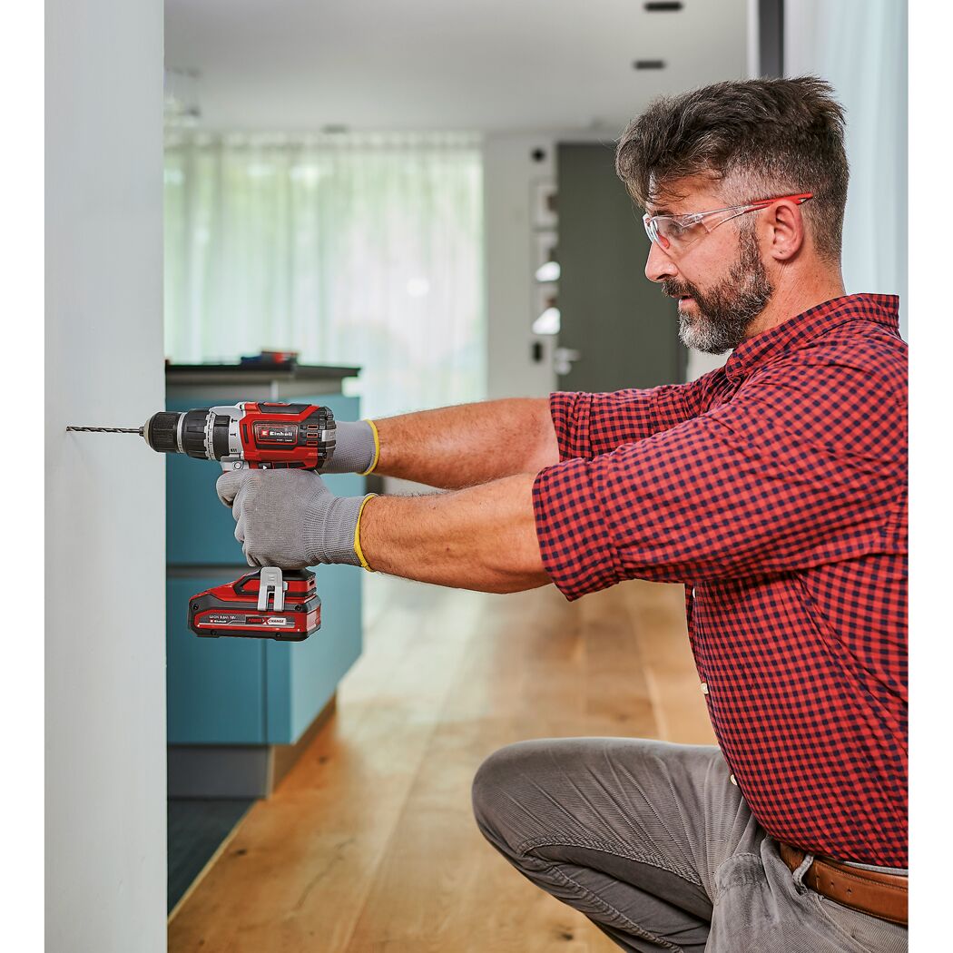 Akku-Schlagbohrschrauber 'Professional TP-CD 18/60 Li-i' mit 2 x 4,0 Ah Akku, Ladegerät und Koffer