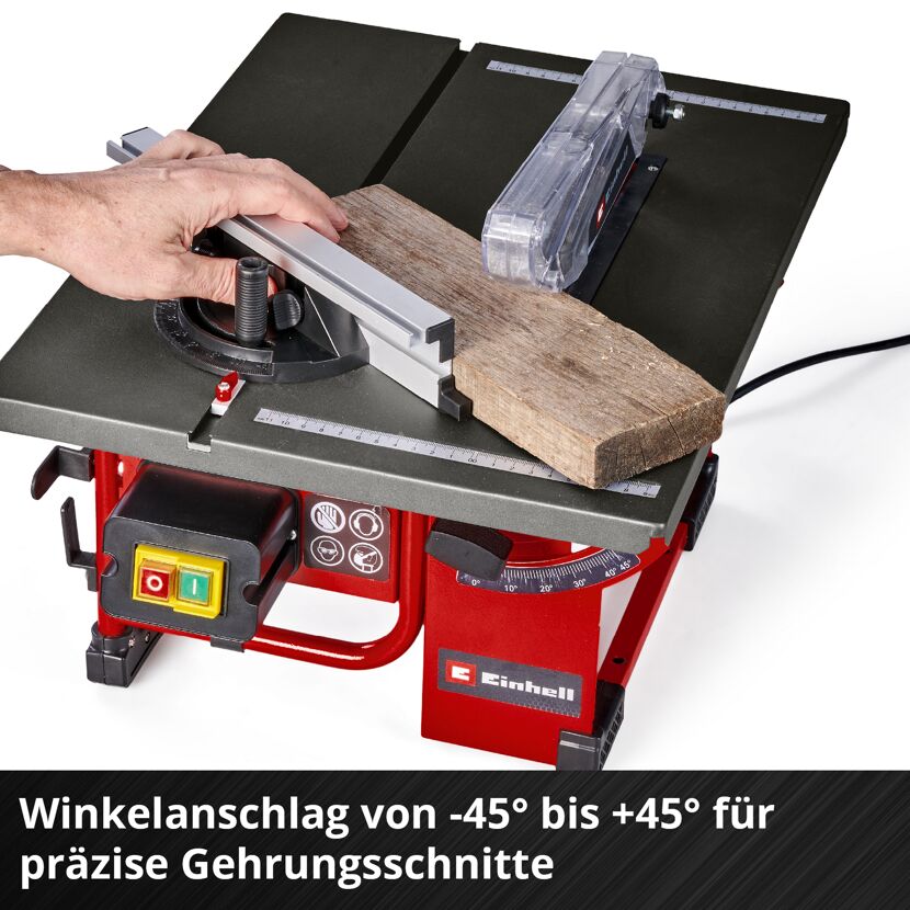 Tischkreissäge 'TC-TS 8 I' 800 W rot