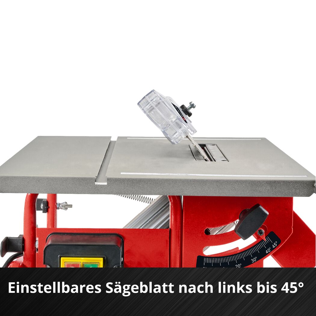 Tischkreissäge 'TC-TS 8 I' 800 W rot