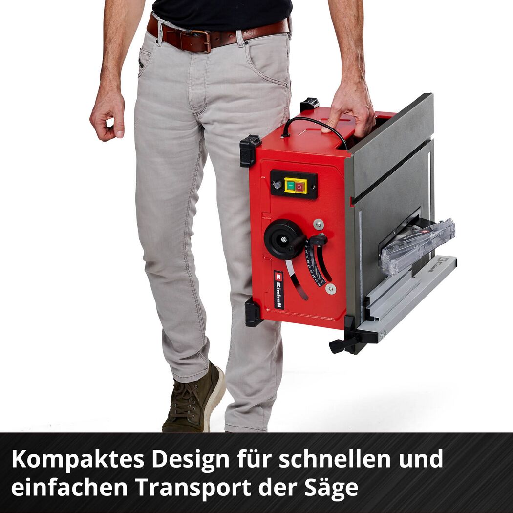 Tischkreissäge 'TC-TS 8' 900 W rot