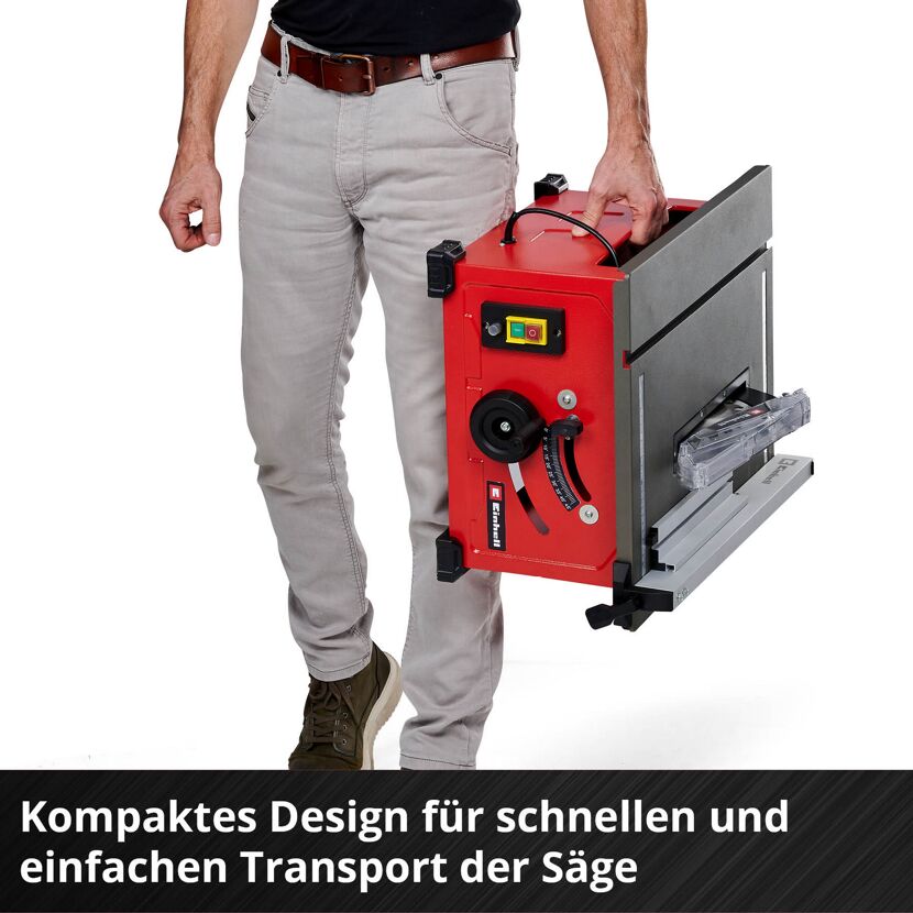 Tischkreissäge 'TC-TS 8' 900 W rot