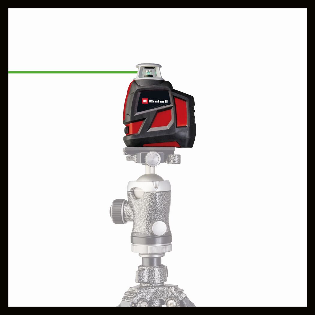 Kreuzlinienlaser 'TE-LL 360 G' mit Halterung und Tasche