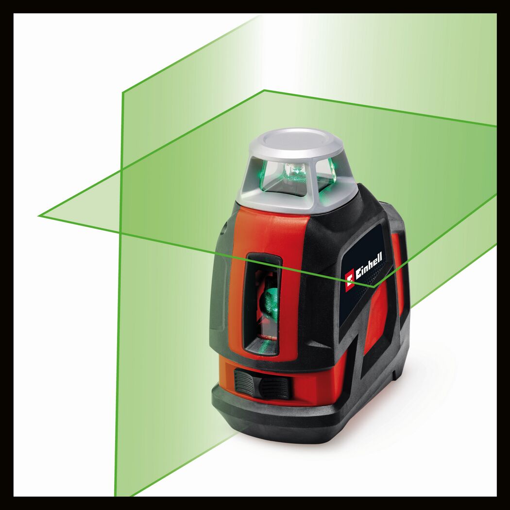 Kreuzlinienlaser 'TE-LL 360 G' mit Halterung und Tasche