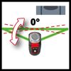 Kreuzlinienlaser 'TE-LL 360 G' mit Halterung und Tasche