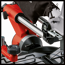 Zug-, Kapp- und Gehrungssäge 'TE-SM 10 L Dual' 1800 W rot