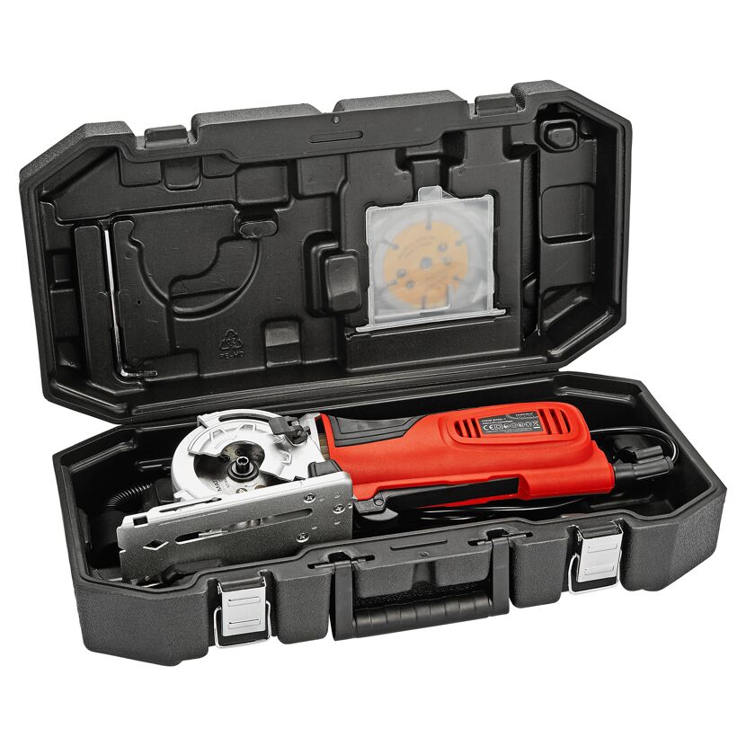 Mini-Handkreissäge 'MCS 500-1' rot/schwarz 500 W