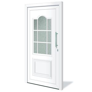 Roro Haustür 'Emona' weiß 1100 x 2100 mm DIN R