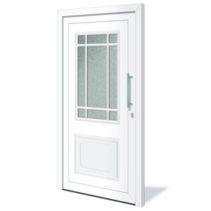 Roro Haustür 'Rimberg' weiß 1100 x 2100 mm DIN R