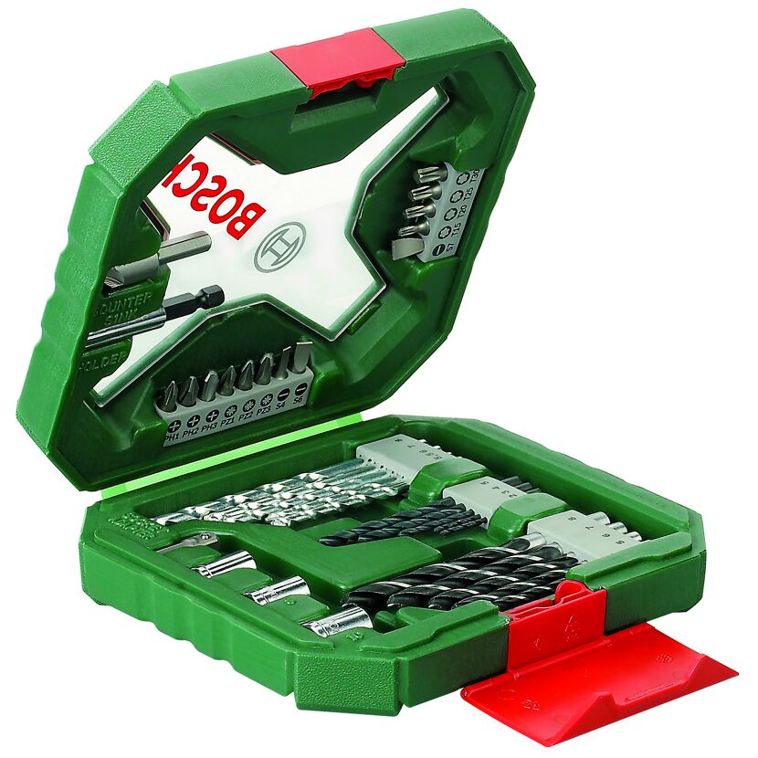 Bohrer- und Schrauber-Set 'X-Line' 34-teilig
