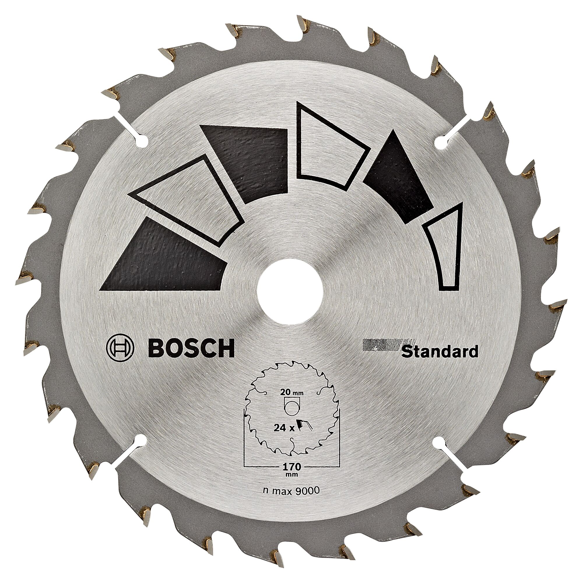 Kreissägeblatt Standard für Bosch