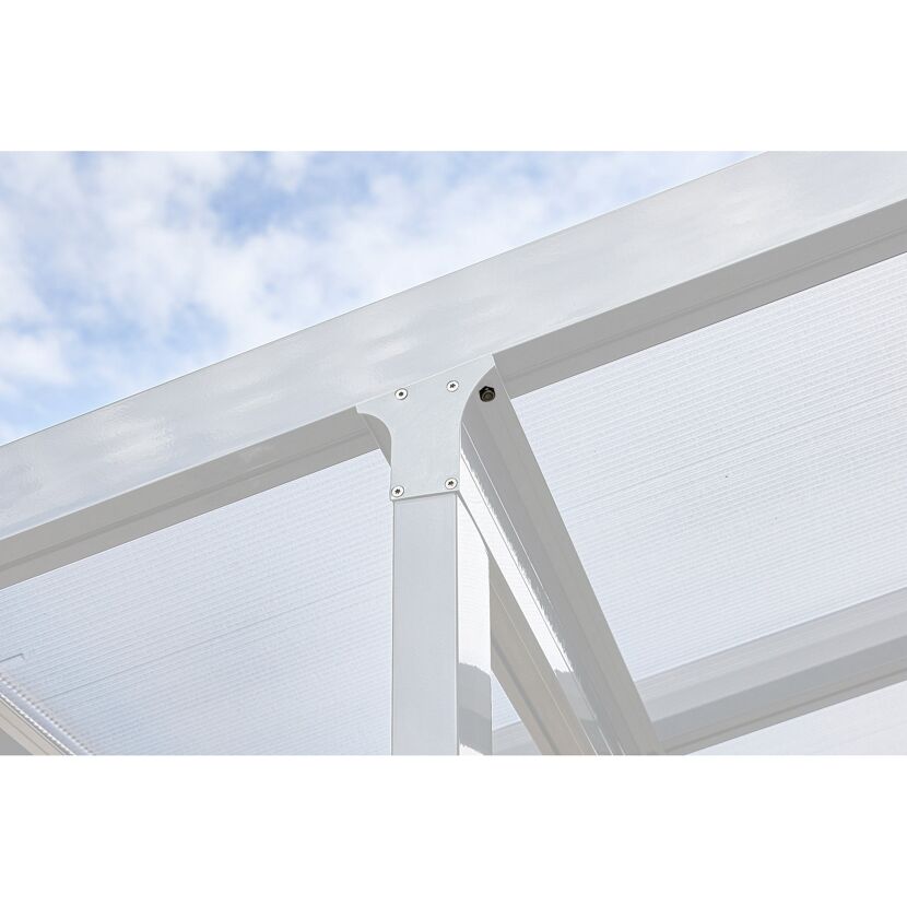 Terrassenüberdachung/Carport 'Typ A' 306 x 306 cm weiß