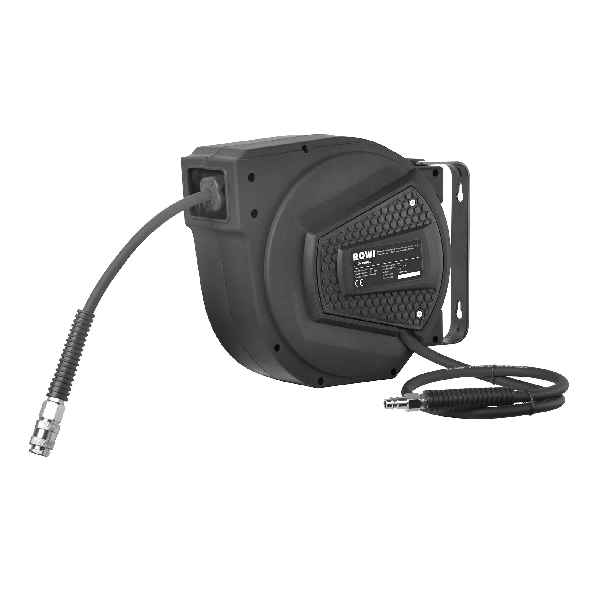 ROWI Druckluft-Schlauchtrommel DSA 10/8/1