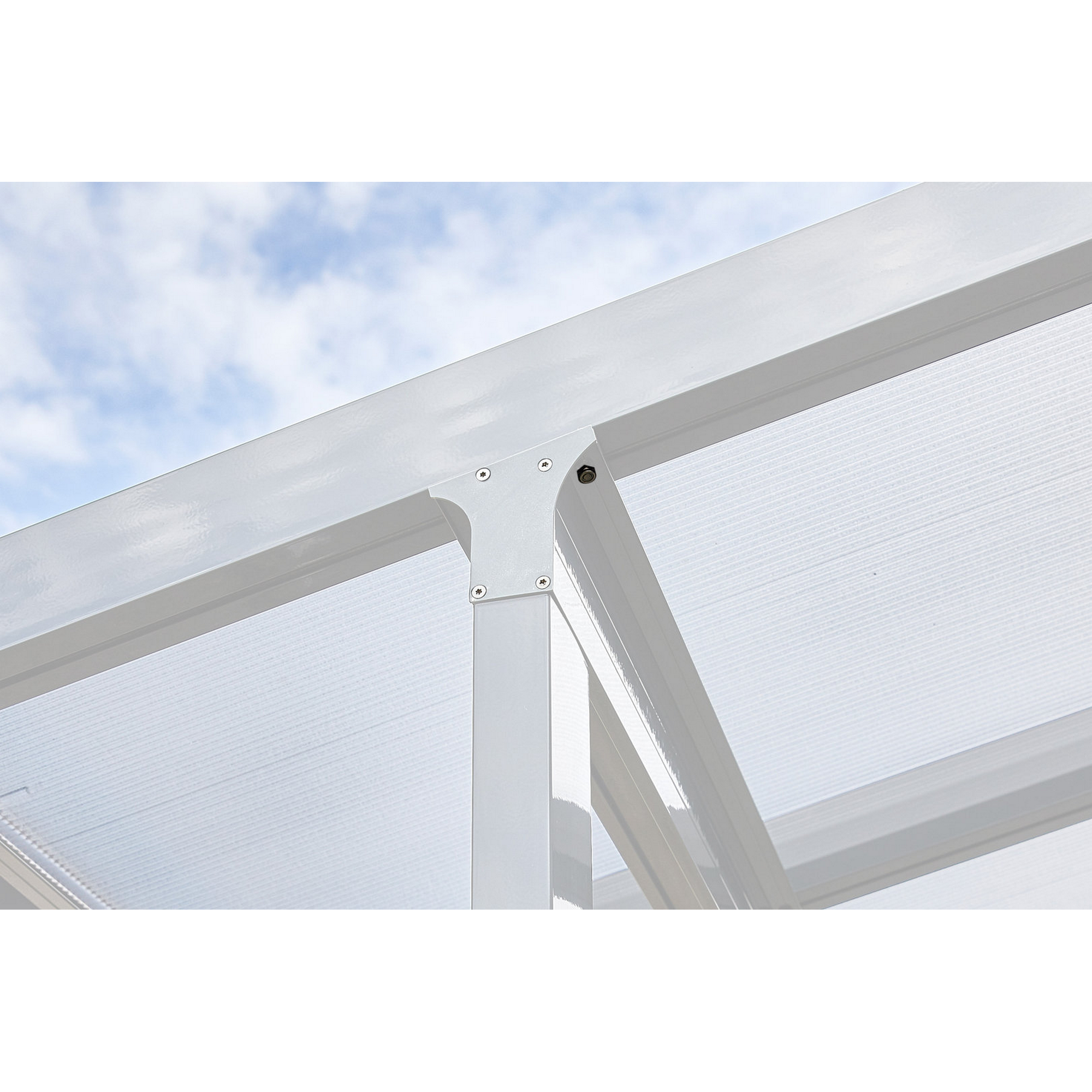 Terrassenüberdachung 'Typ B' 426 x 306 cm weiß + product picture