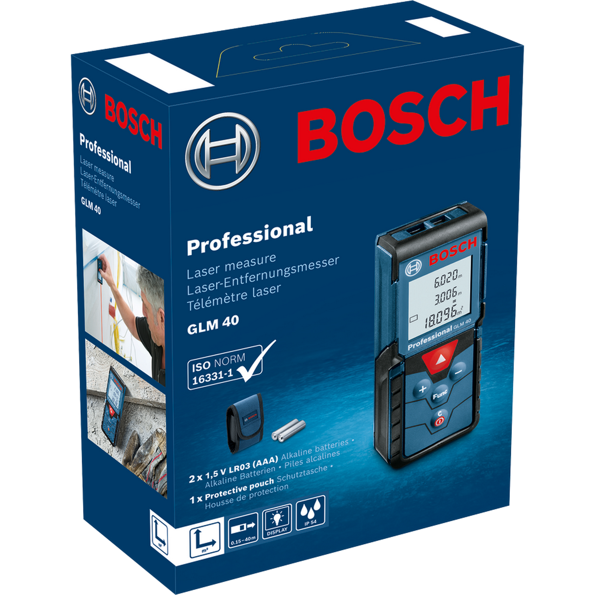 Laser-Entfernungsmesser 'Professional' GLM 40