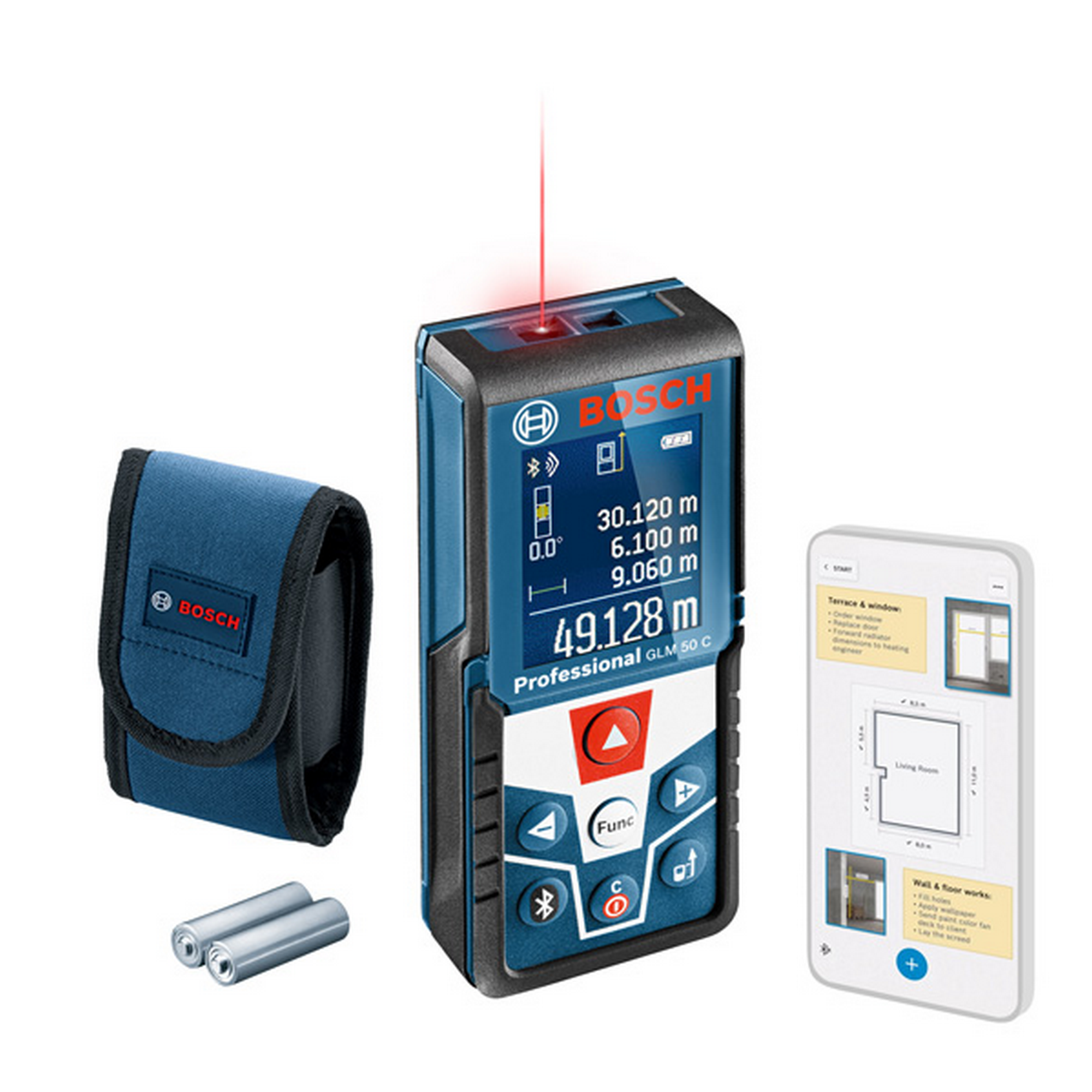 Laser-Entfernungsmesser 'Professional GLM 50 C'