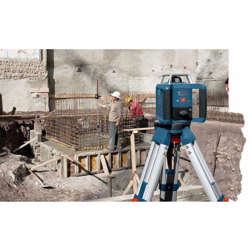 Rotationslaser GRL 400 H im Einsatz