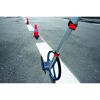Messrad auf Asphalt