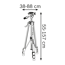 Stativ 'Professional' BT 150