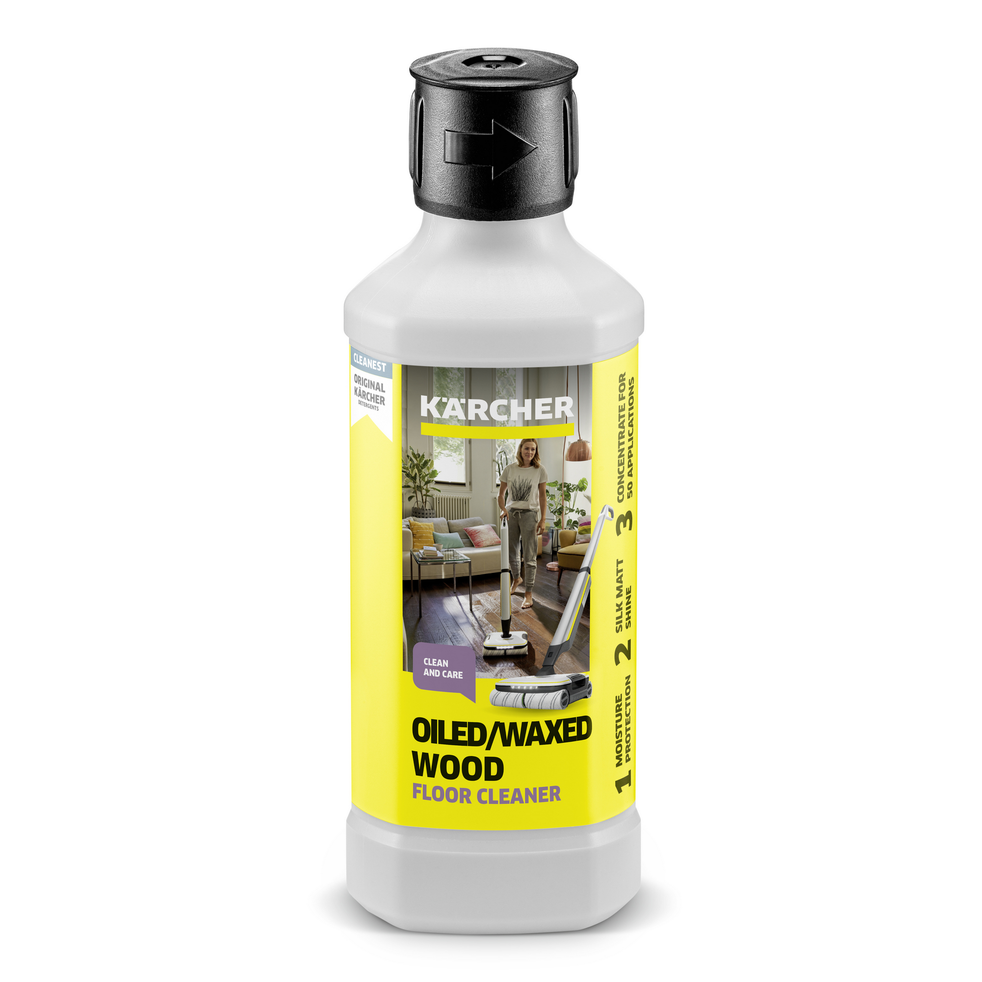 Bodenpflege Holz gewachst/geölt 500 ml