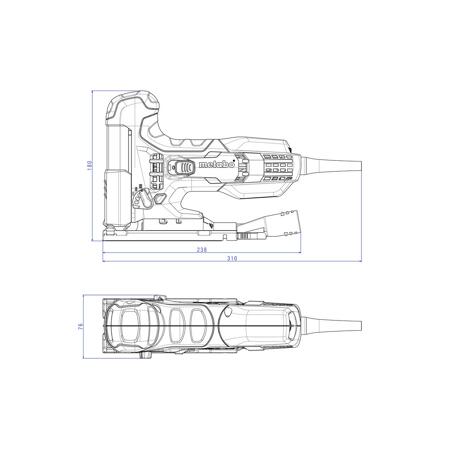 4. Bild von Stichsäge 'STE 100 Quick' grün 710 W, inkl. Kunststoffkoffer