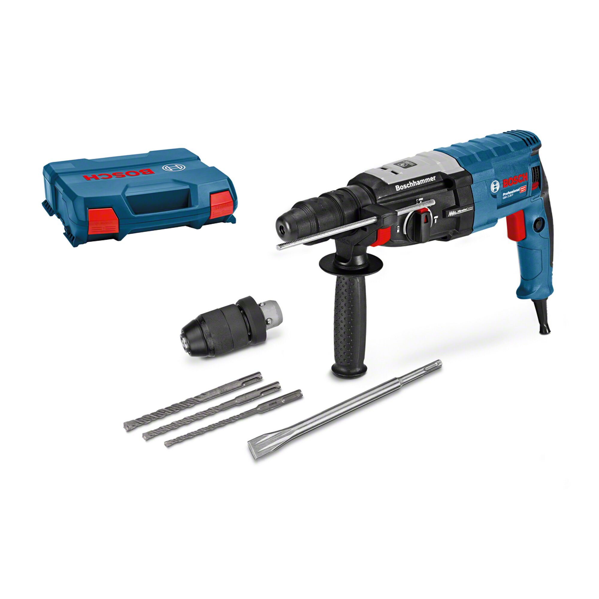 Bosch Bohrhammer GBH 2-28 F Professional mit Zubehör und Koffer