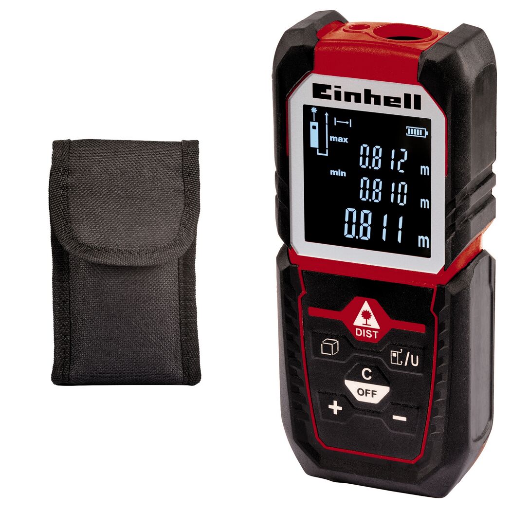 Einhell Laser-Entfernungsmesser und Tasche